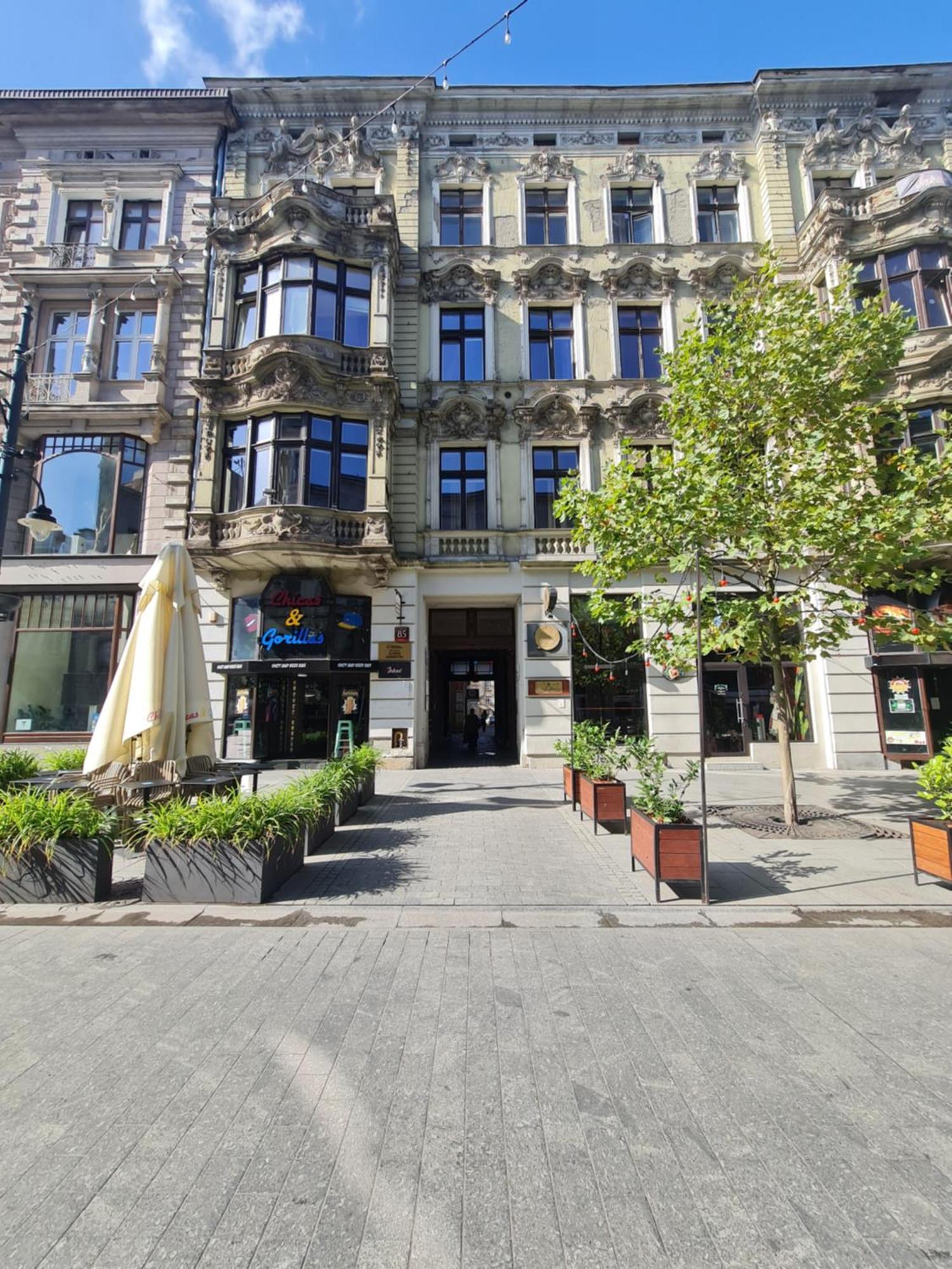 לודז' Apartment In The Strict City Centre מראה חיצוני תמונה