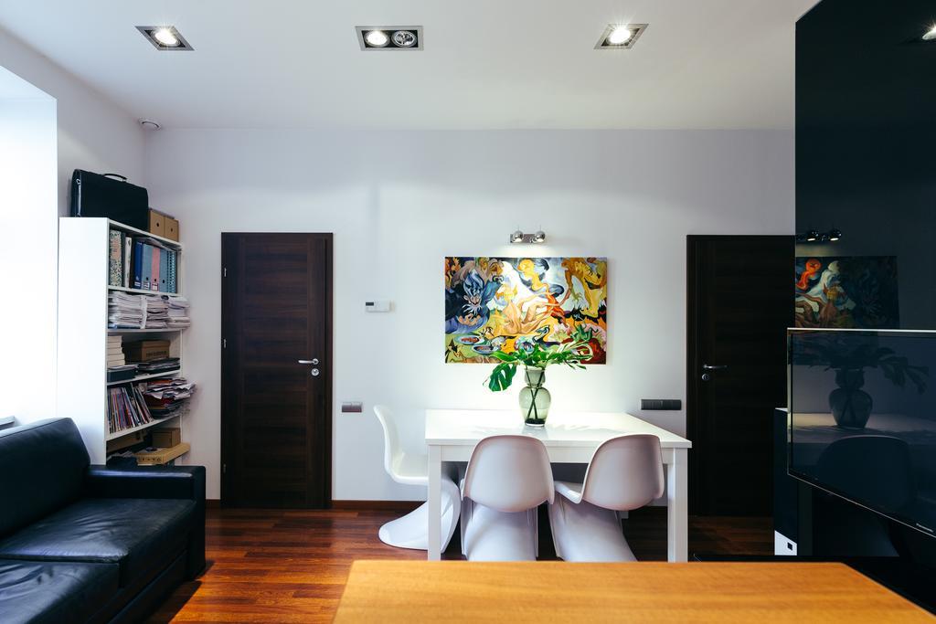 לודז' Apartment In The Strict City Centre מראה חיצוני תמונה